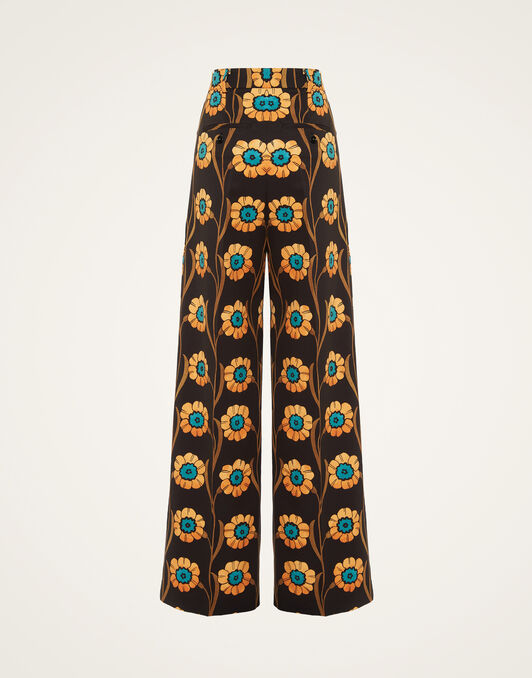Loose Pants La DoubleJ: Daisychain Black Loose Pants La DoubleJ: Daisychain Black TRO0113JER034