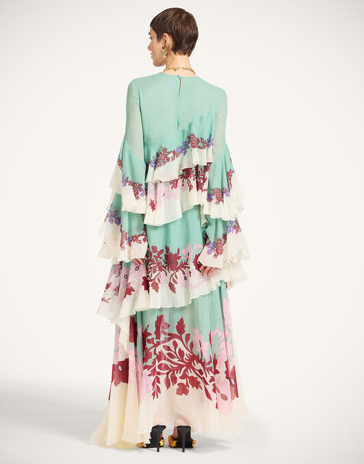 Naiad Dress La DoubleJ: Regalia Placée Menta Naiad Dress La DoubleJ: Regalia Placée Menta DRE0858SIL014