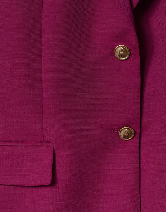 Jones Jacket La DoubleJ: Solid Purple JAC0106CAD001