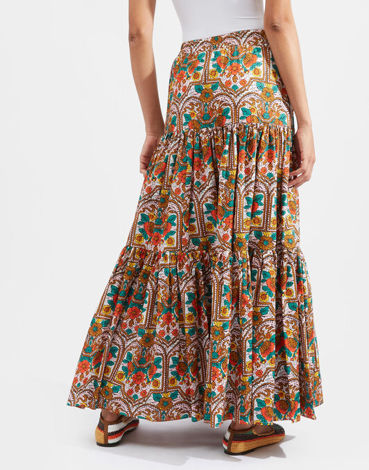 Big Skirt La DoubleJ: Corte White SKI0001COT039
