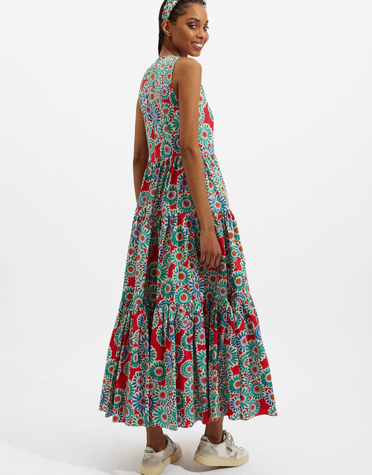 Sleeveless Big Dress La DoubleJ: Crazy Daisy Sleeveless Big Dress La DoubleJ: Crazy Daisy DRE0185COT001