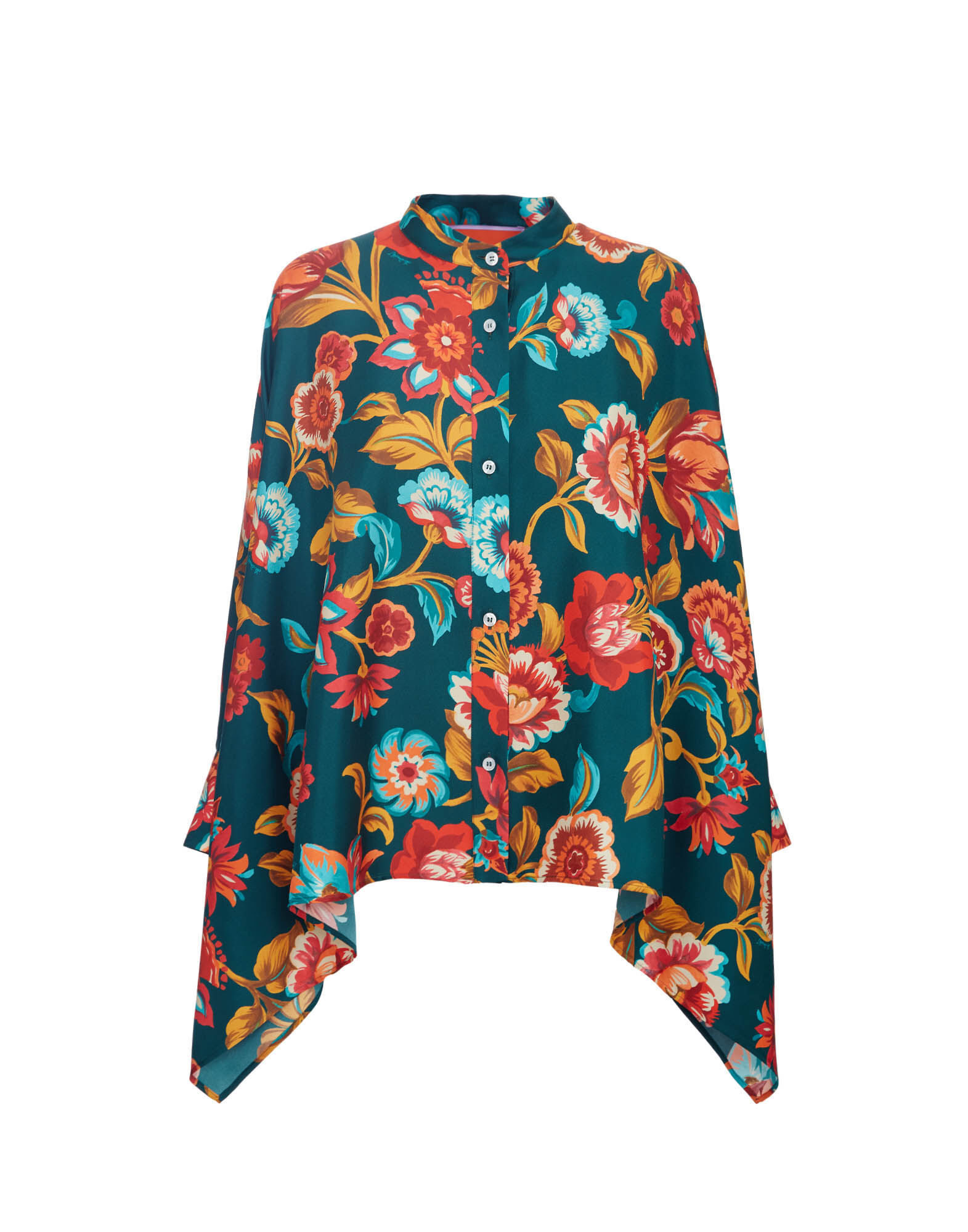 Foulard Shirt La DoubleJ: Hottie Emerald Foulard Shirt La DoubleJ: Hottie Emerald SHI0167LAC008