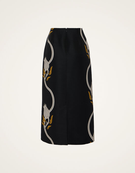 Pencil Skirt La DoubleJ: Melograno Black & White Pencil Skirt La DoubleJ: Melograno Black & White SKI0011CAD001