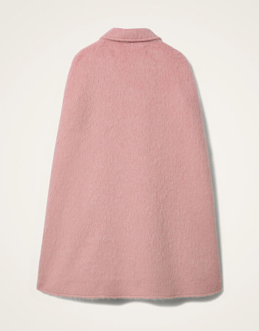 Milano Cape Coat La DoubleJ: Solid Pink Milano Cape Coat La DoubleJ: Solid Pink JAC0152WOL029