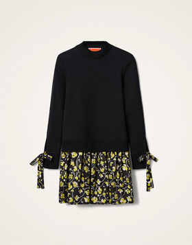 Sporty Dress La DoubleJ: Honeysuckle Black DRE0453FOD001