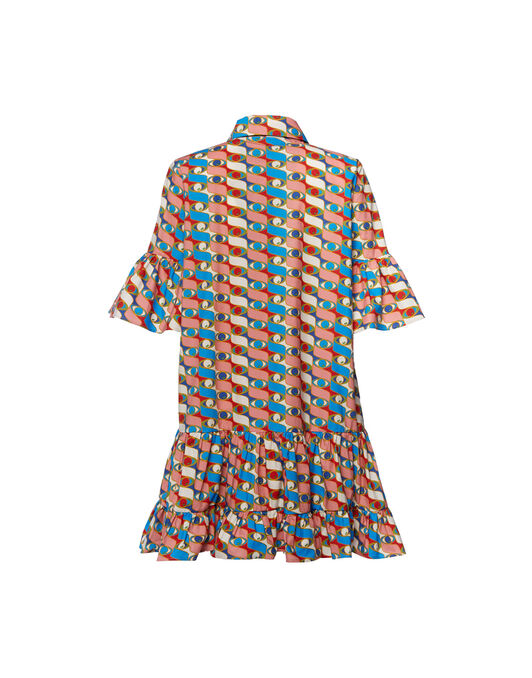 Choux Dress La DoubleJ: Third Eye Turchese Choux Dress La DoubleJ: Third Eye Turchese DRE0205COT015