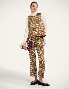 24/7 Pants La DoubleJ: Spots Caramel TRO0069JCQ155