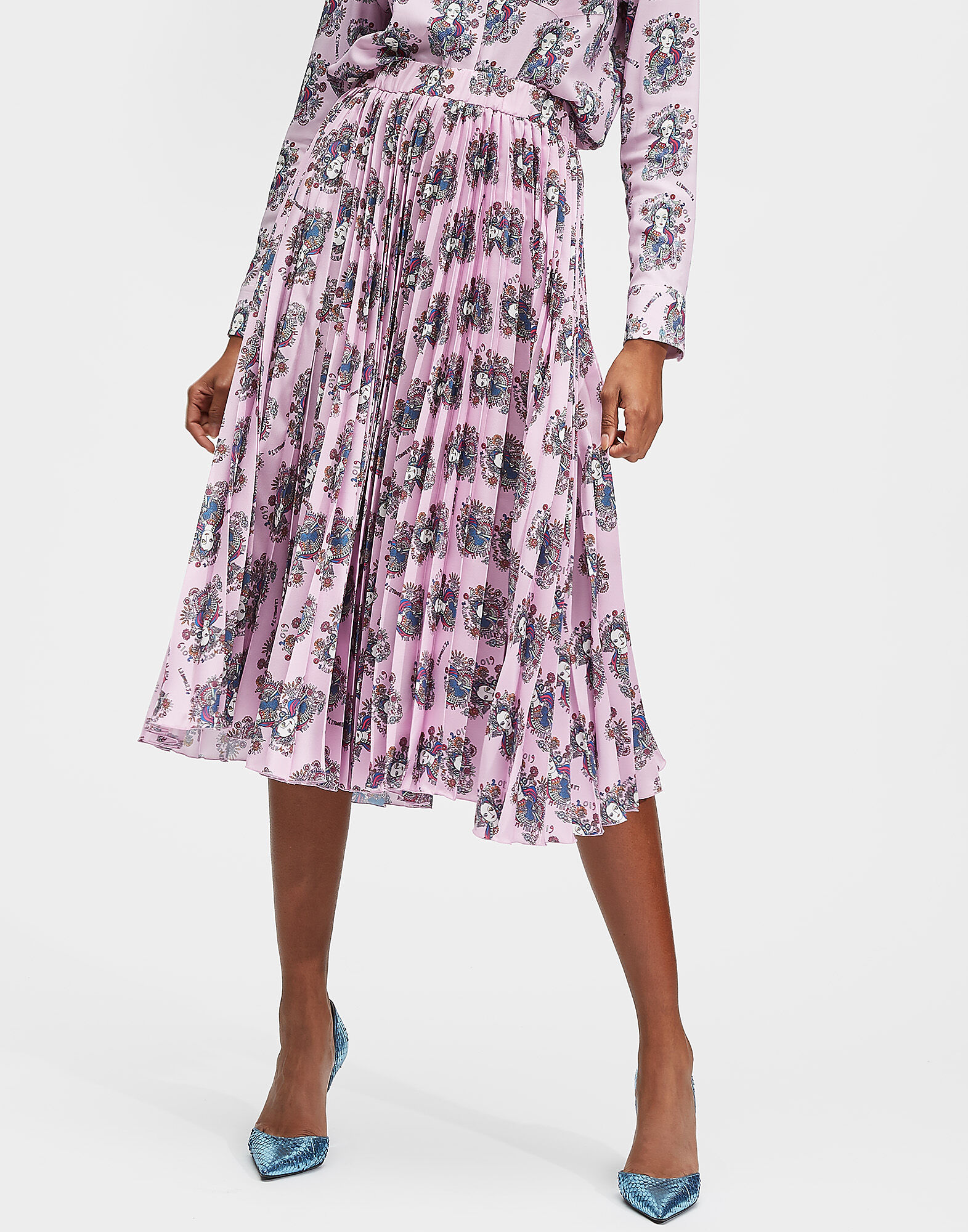 Midi Soleil Skirt La DoubleJ: Mini Demeter Midi Soleil Skirt LaDoubleJ: Mini Demeter SKI0029SPO001