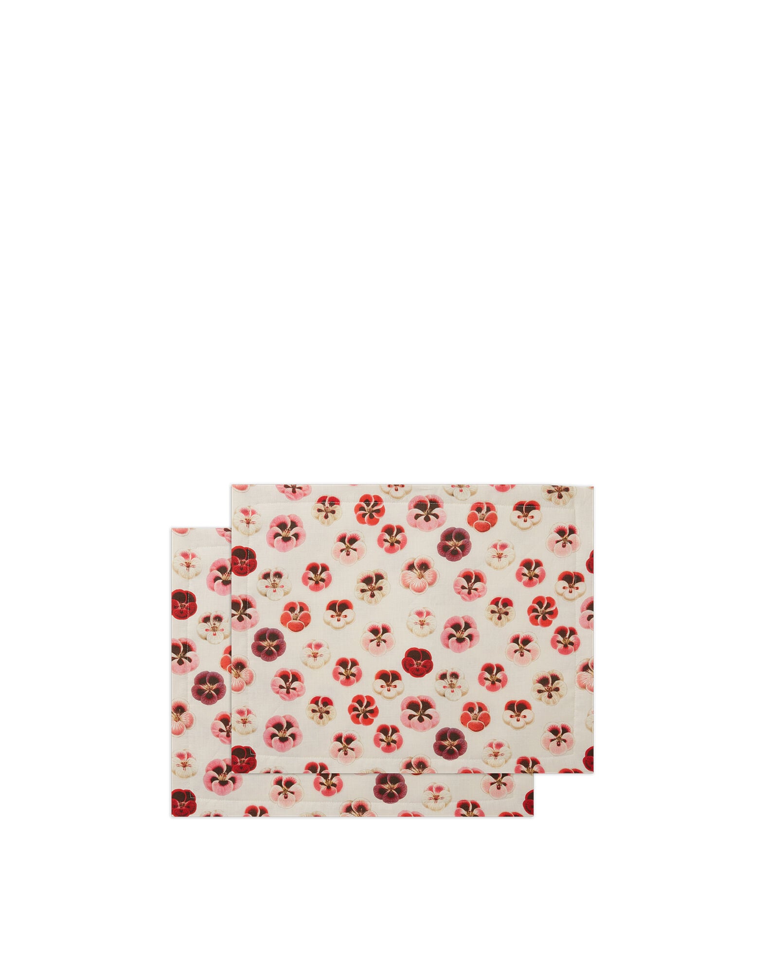 Placemat Set Of 2 La DoubleJ: Micro Pansy TBM0001LIN005