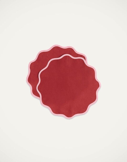 Cloud Placemat Set of 2 La DoubleJ: Rainbow Vino TBM0003LIN006