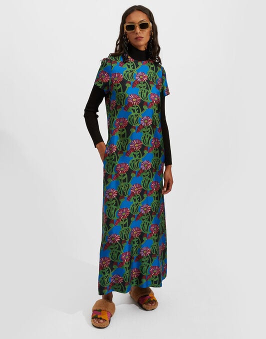 Swing Dress La DoubleJ: Gerber Swing Dress La DoubleJ: Gerber DRE0001SIL001