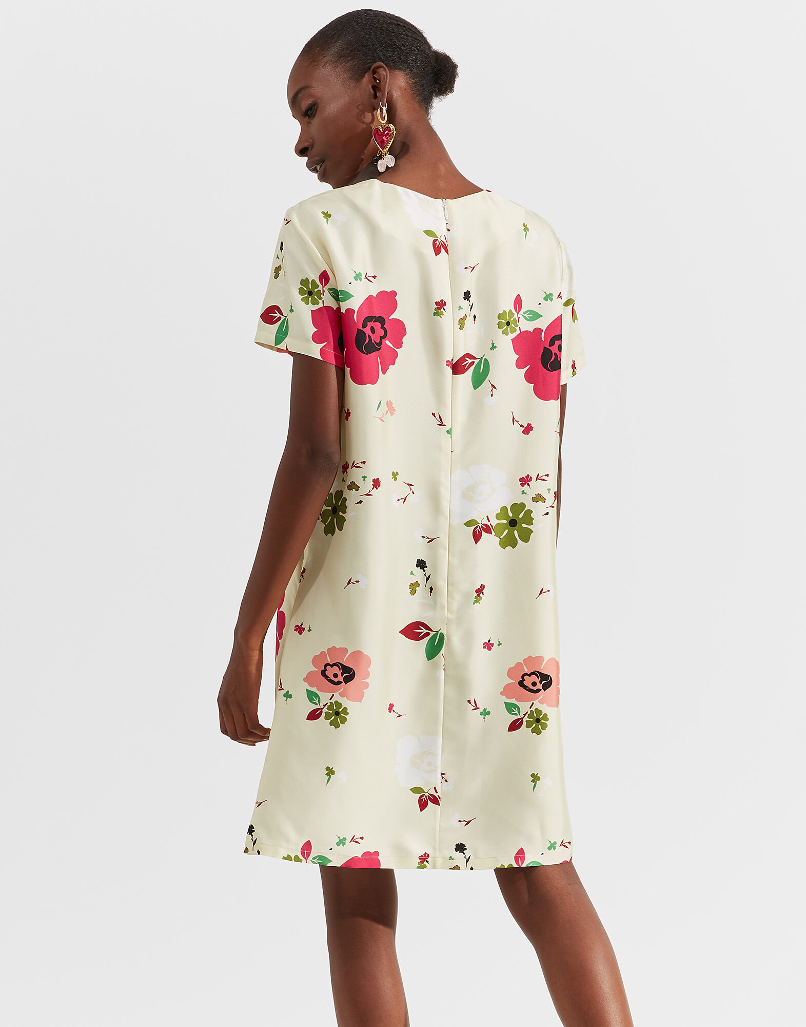 Mini Swing Dress La DoubleJ: Giardino Mini Swing Dress LaDoubleJ: Giardino DRE0963SIL006