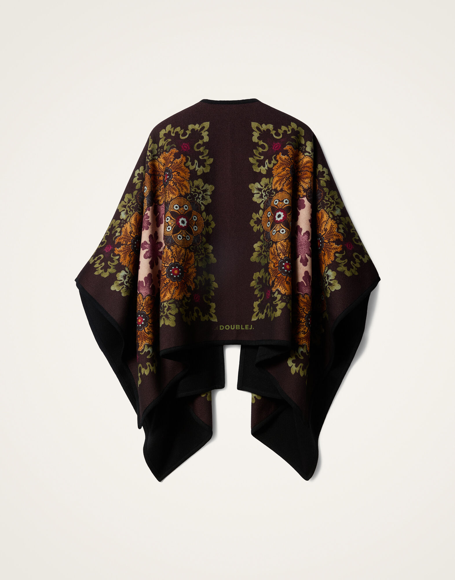 Soul Poncho La DoubleJ: Bounty Placée Burgundy SCA0047PLA003