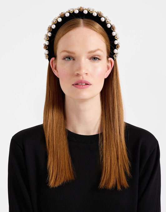 Medici Headband La DoubleJ: Solid Gold HEB0019VEL015