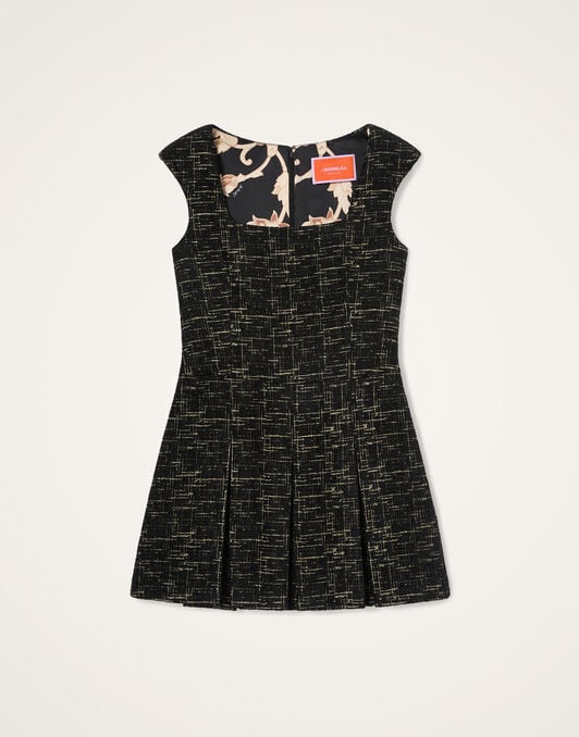 Pixie Dress La DoubleJ: Bicolor Black Pixie Dress La DoubleJ: Bicolor Black DRE1146WOL040