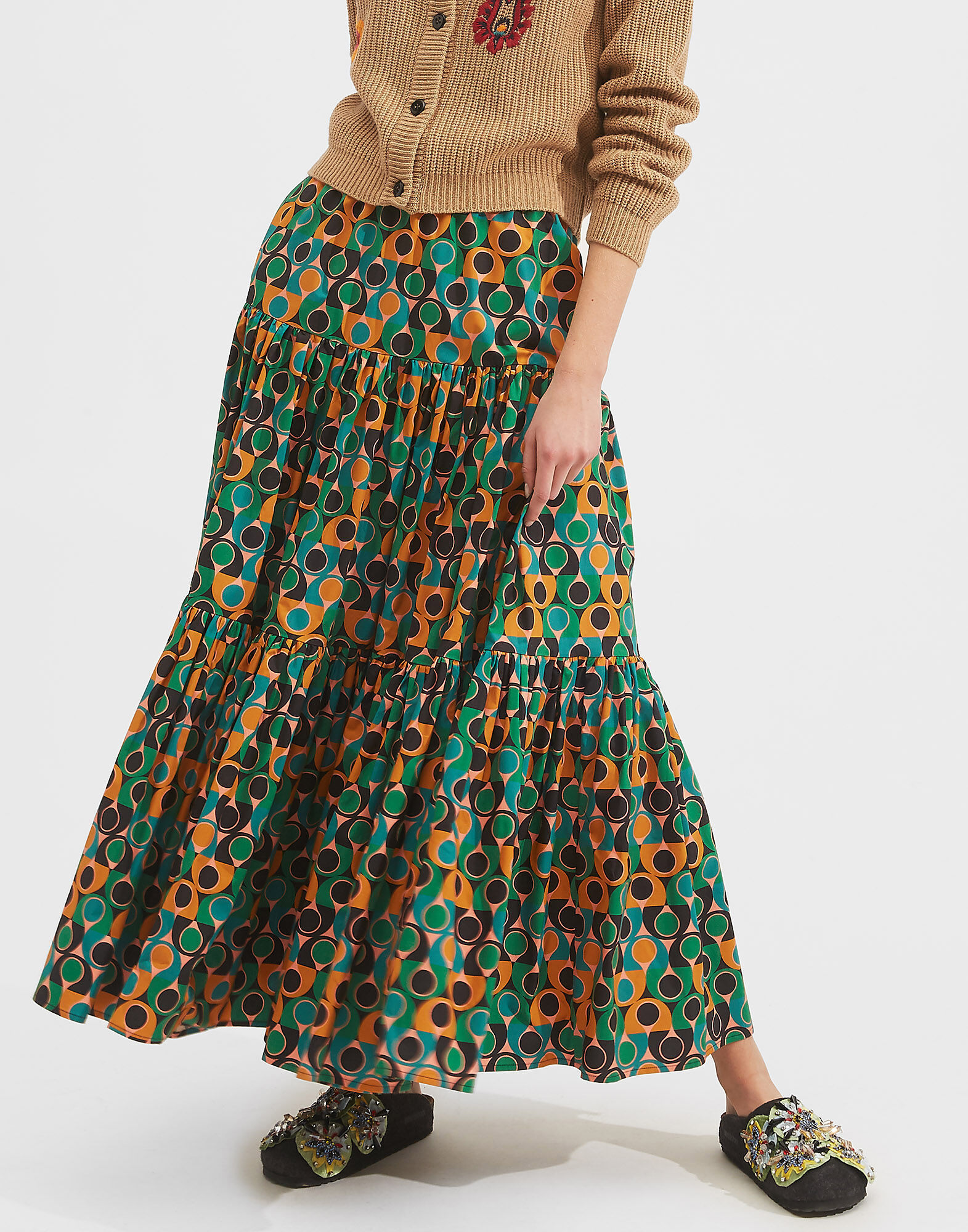 Big Skirt LaDoubleJ: Gumball Verde SKI0001COT001