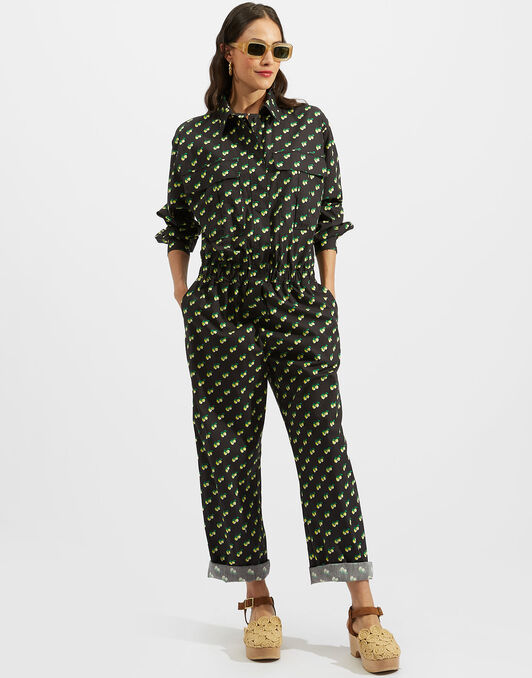 Aviator Jumpsuit La DoubleJ: Limoncello Aviator Jumpsuit La DoubleJ: Limoncello DRE0489COT039