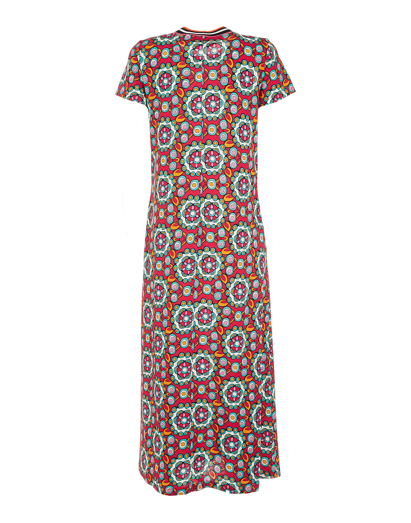 Sporty Swing Dress La DoubleJ: Kaleidoscope Fuxia Sporty Swing Dress LaDoubleJ: Kaleidoscope Fuxia DRE0247JER002