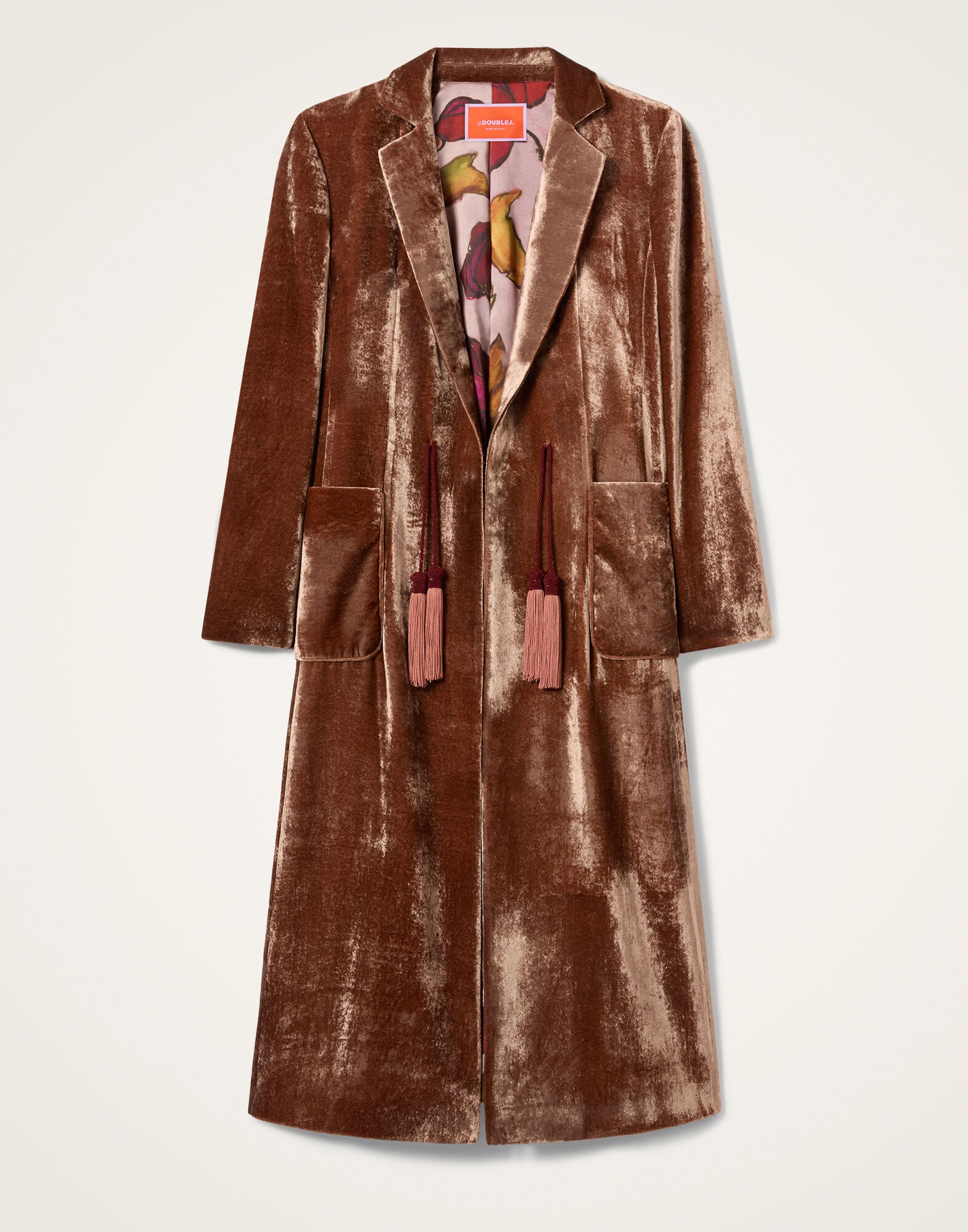 Duster Coat La DoubleJ: Solid Dusty Pink JAC0203SAB001