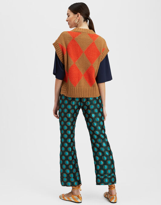 Hendrix Pants La DoubleJ: Winter Sun Emerald TRO0014JCQ073