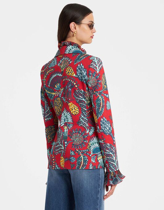 24/7 Jacket La DoubleJ: Sicomore Red 24/7 Jacket La DoubleJ: Sicomore Red JAC0048COT006