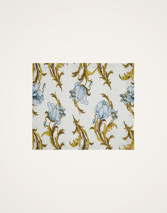 Placemats Set Of 2 La DoubleJ: Nymph Bloom Light Blue Placemats Set Of 2 La DoubleJ: Nymph Bloom Light Blue PMT0026LIN008
