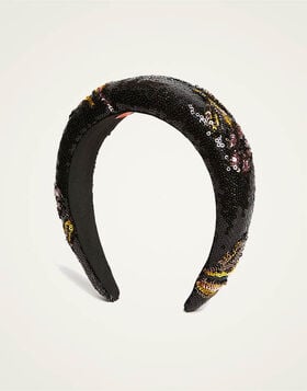 Medici Headband La DoubleJ: Mayfair Black HEB0017PAI007