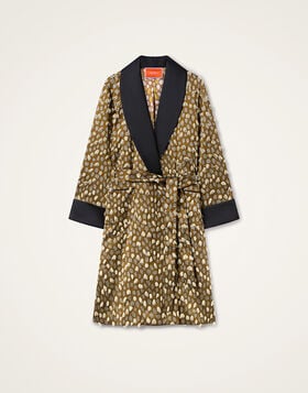 Boudoir Coat La DoubleJ: Spots Caramel Boudoir Coat La DoubleJ: Spots Caramel JAC0219JCQ155