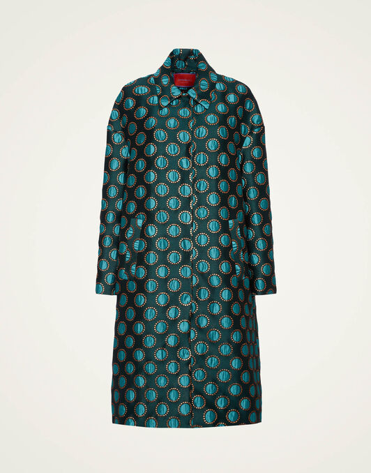 Boxy Coat La DoubleJ: Winter Sun Emerald JAC0014JCQ060