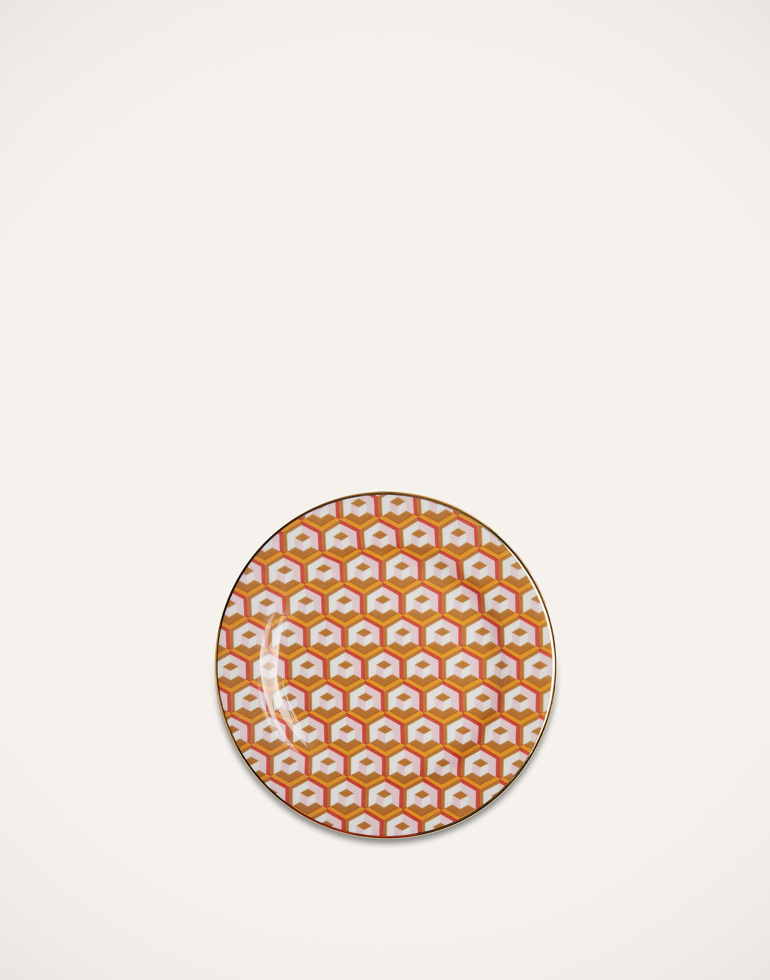 Dessert Plate Set of 2 La DoubleJ: Cubi Oro DIS0048CER001