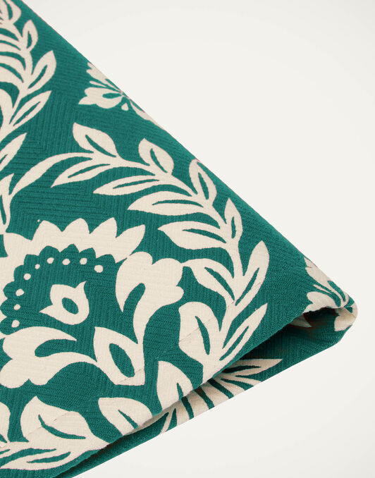 Herringbone Placemat Set of 2 La DoubleJ: Green Garland Herringbone Placemat Set of 2 La DoubleJ: Green Garland TBM0001COT040