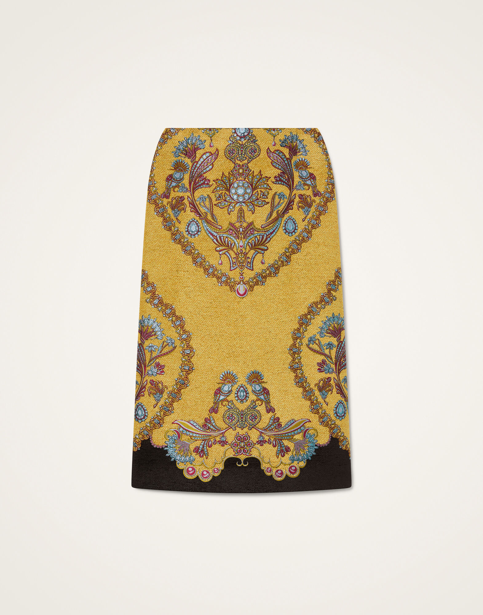 Pencil Skirt La DoubleJ: Gems Placée Yellow Pencil Skirt La DoubleJ: Gems Placée Yellow SKI0011JCQ157
