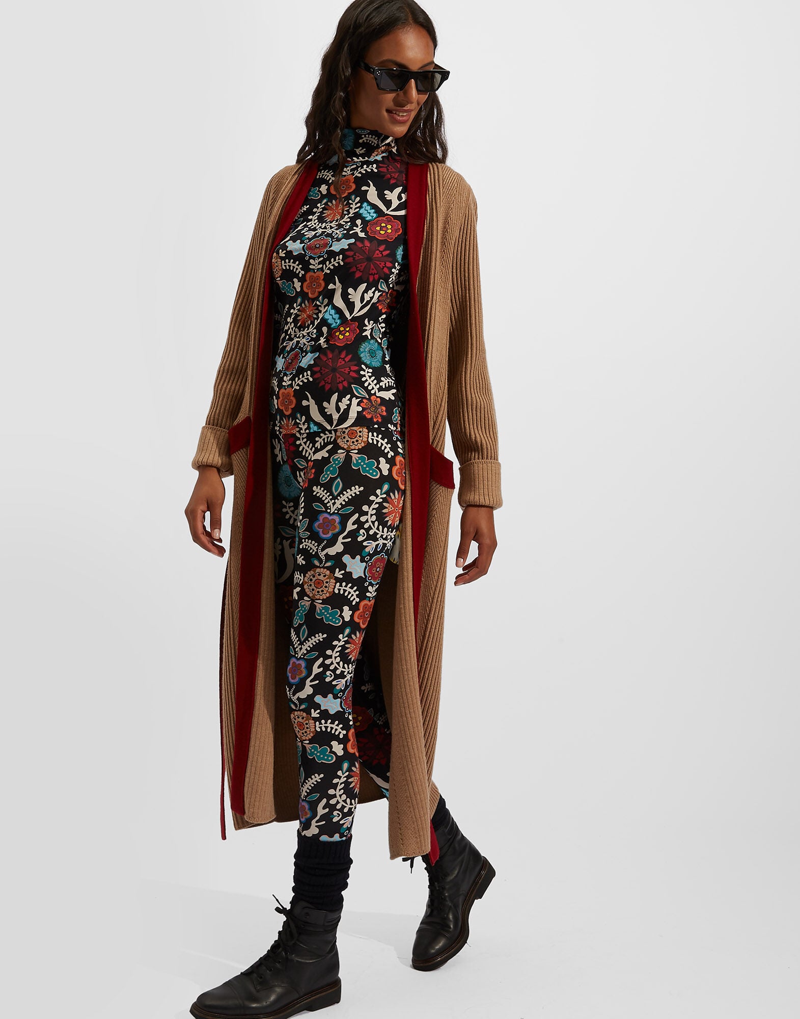 Turtleneck La DoubleJ: Fire Flower Turtleneck LaDoubleJ: Fire Flower SHI0030JER005