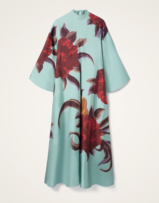 Magnifico Dress La DoubleJ: Peony Placée Light Blue Magnifico Dress La DoubleJ: Peony Placée Light Blue DRE0232SIL001