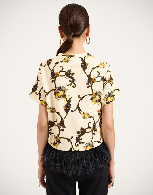 La Scala Tee La DoubleJ: Buttercup White La Scala Tee La DoubleJ: Buttercup White TSH0026JER039
