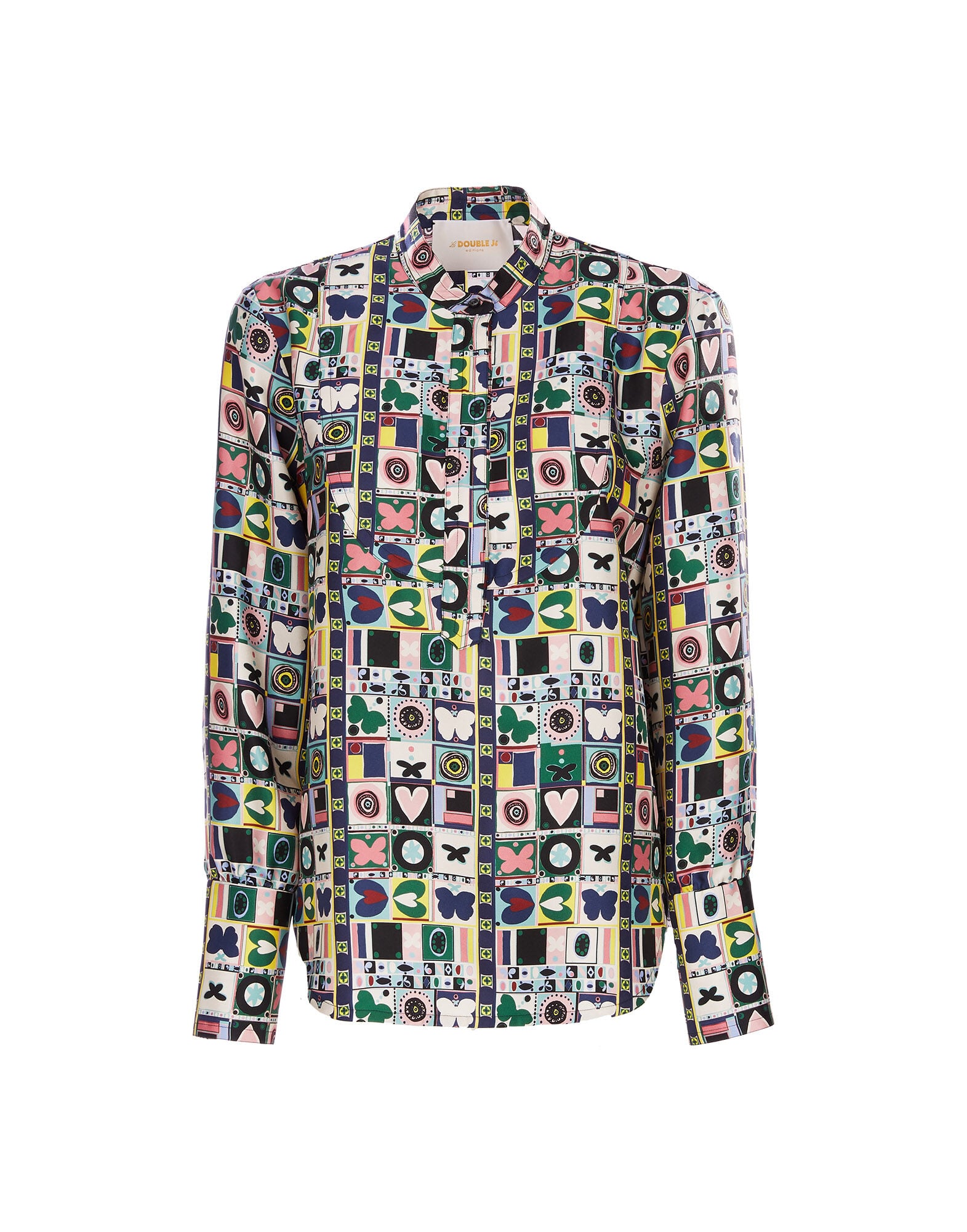 Portofino Shirt LaDoubleJ: Francobollo SHI0046SIL001