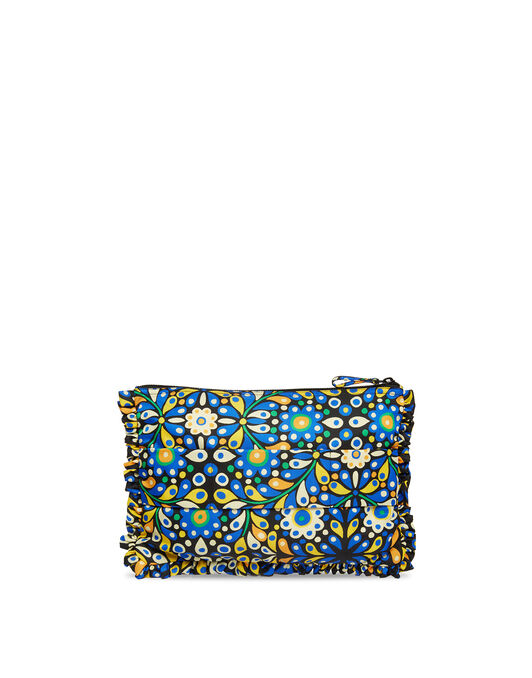 Hand Pochette La DoubleJ: Confetti Blu Hand Pochette LaDoubleJ: Confetti Blu BAG0002NYL001