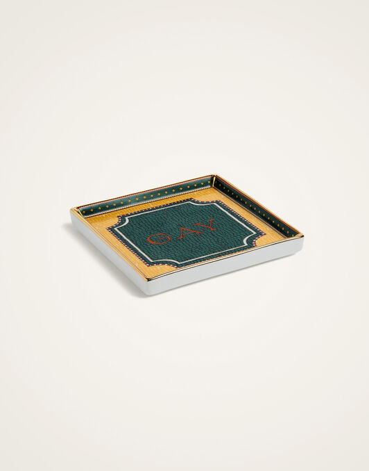 Mini Tray La DoubleJ: Gay Green Mini Tray La DoubleJ: Gay Green TRI0011CER001