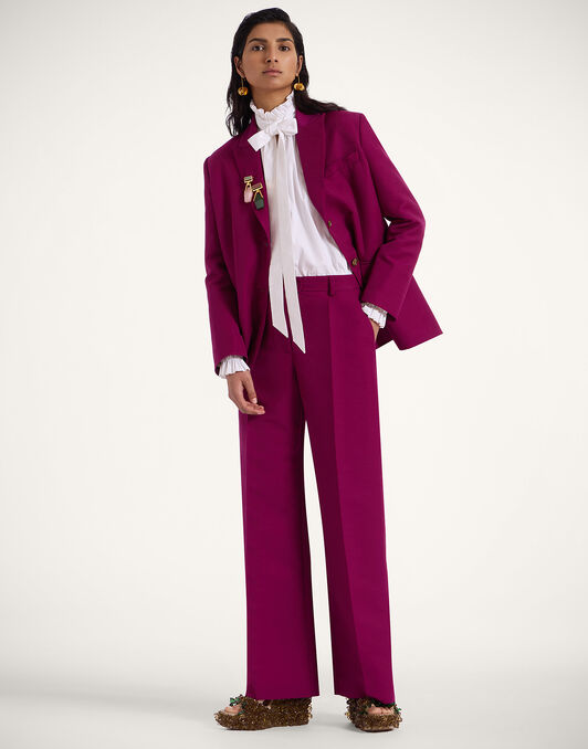 Jones Jacket La DoubleJ: Solid Purple JAC0106CAD001