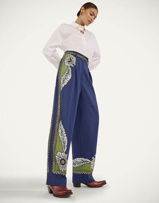 Brooklyn Pants La DoubleJ: Bounty Placée Navy Brooklyn Pants La DoubleJ: Bounty Placée Navy TRO0175VIS011