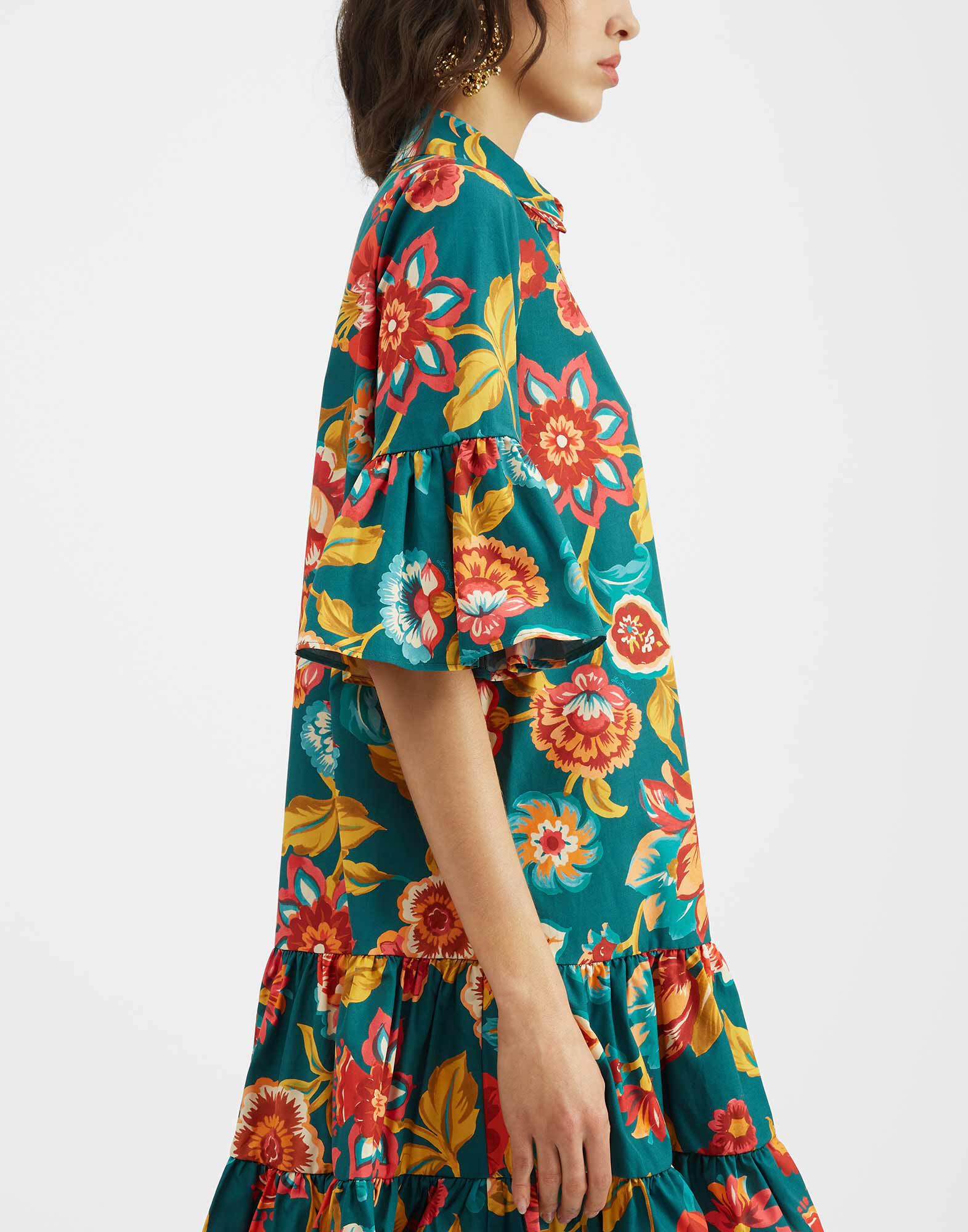Choux Dress La DoubleJ: Hottie Emerald DRE0754COT043