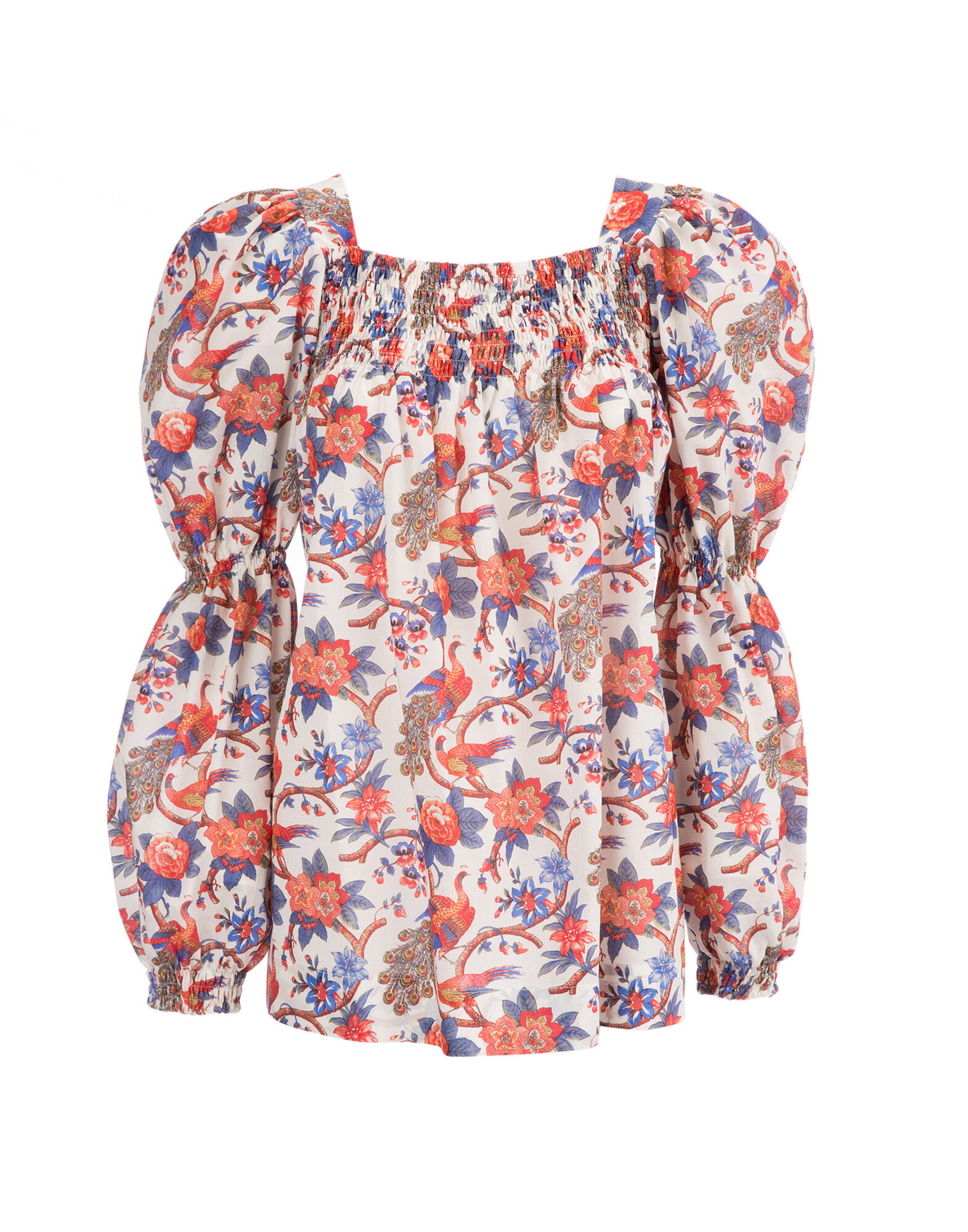 Peasant Top La DoubleJ: Pavone Peasant Top LaDoubleJ: Pavone SHI0009COT003