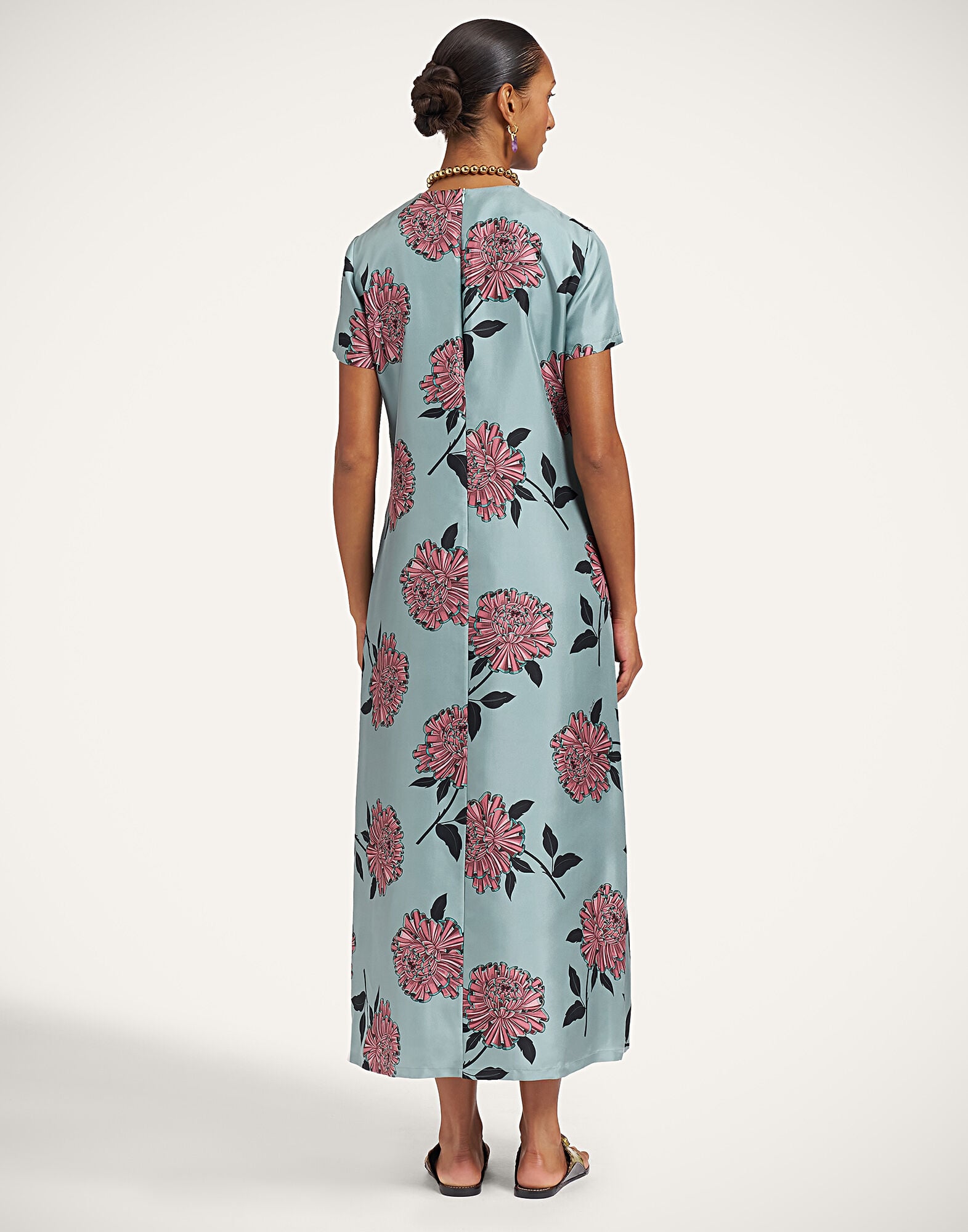 Swing Dress La DoubleJ: Feria Light Blue Swing Dress La DoubleJ: Feria Light Blue DRE0001SIL001