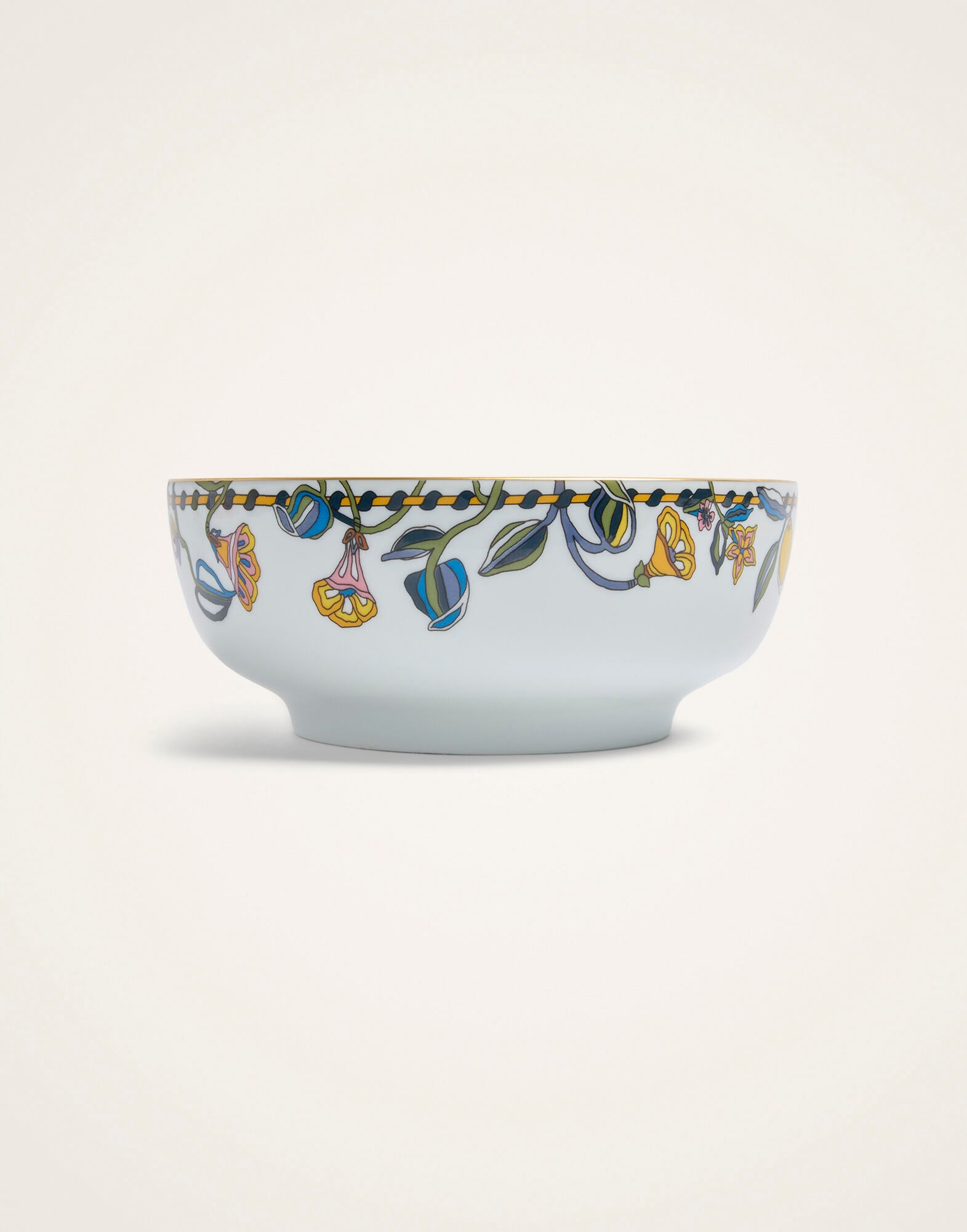 Bowl La DoubleJ: Borboni White Bowl La DoubleJ: Borboni White BWT0007CER001
