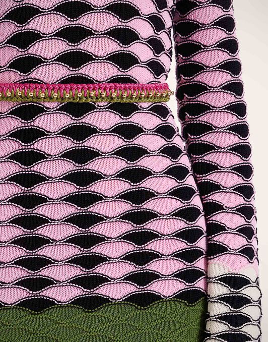 Better Together Belt La DoubleJ: Bicolor Pink & Green BEL0011ROP001