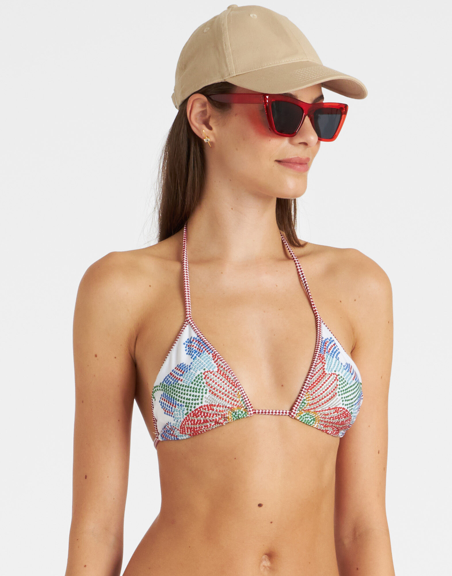 Bikini Top La DoubleJ: Grenadilla Placée Off White Bikini Top La DoubleJ: Grenadilla Placée Off White SWI0032LYC003