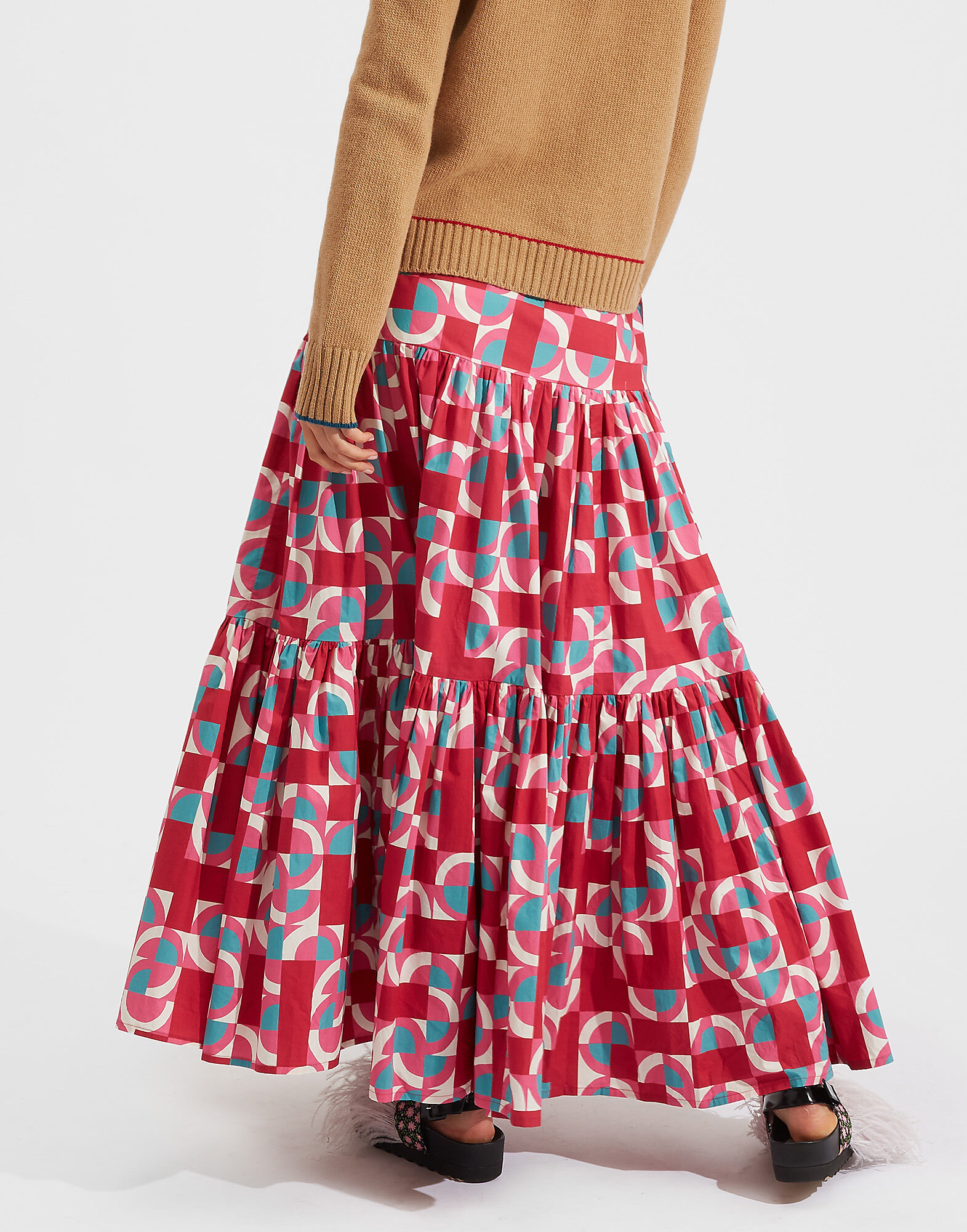 Big Skirt La DoubleJ: Mezza Luna Big Skirt LaDoubleJ: Mezza Luna SKI0001COT020