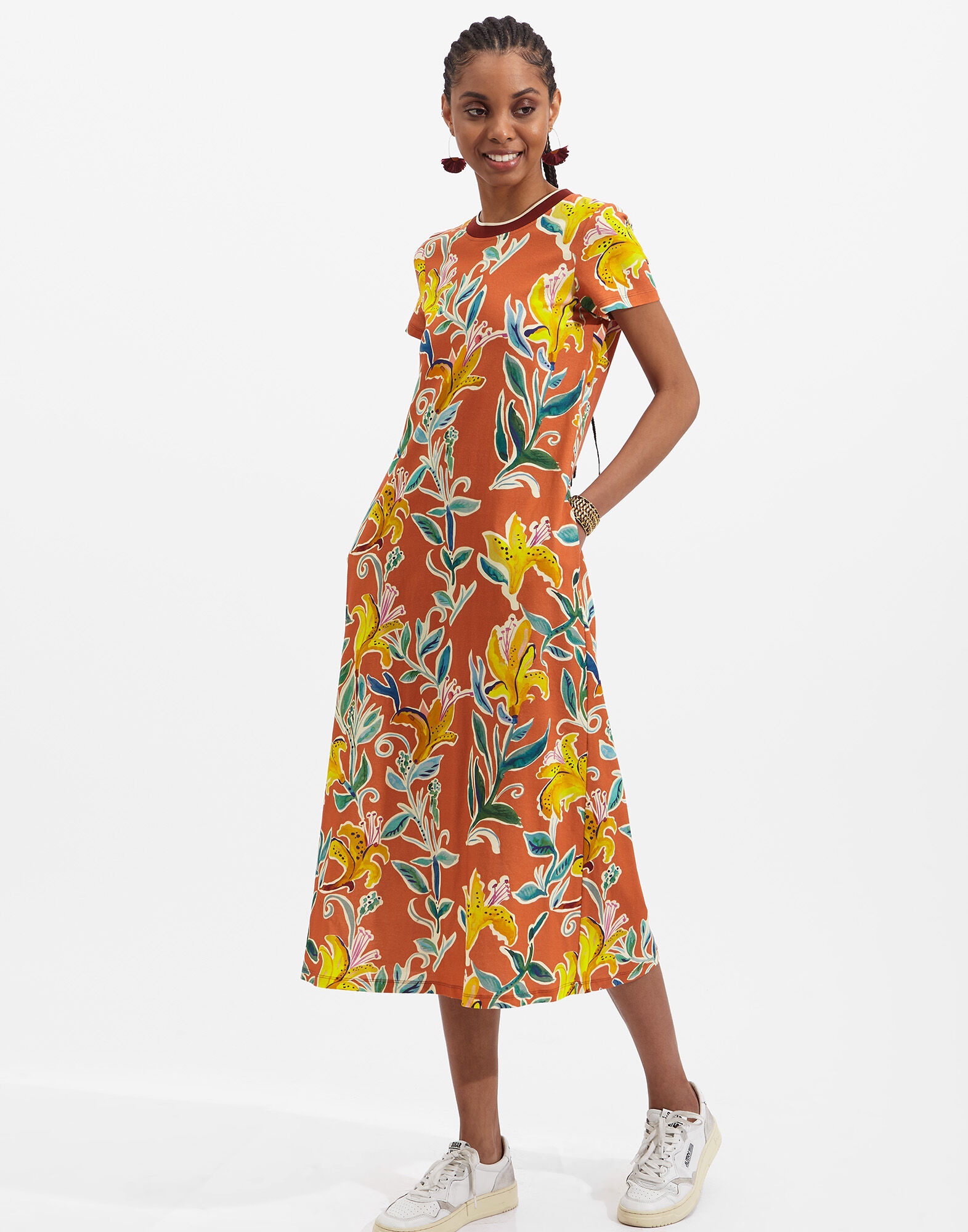Sporty Swing Dress La DoubleJ: Lily DRE0247JER002