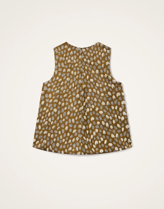 La Scala Top La DoubleJ: Spots Caramel TOP0016JCQ155
