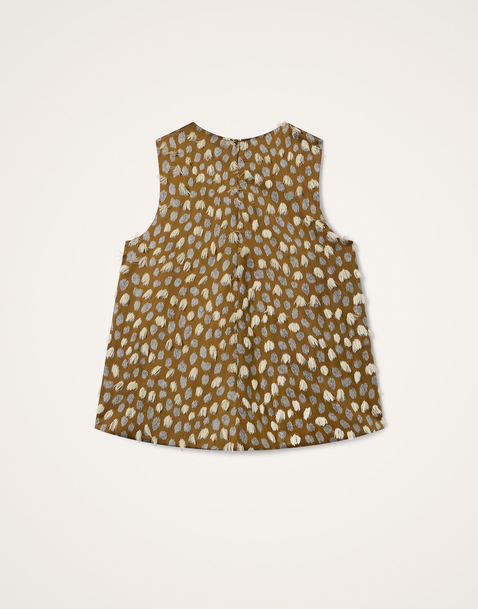 La Scala Top La DoubleJ: Spots Caramel TOP0016JCQ155